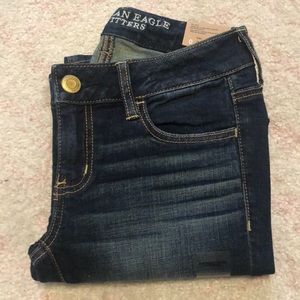 American Eagle super stretch jegging size 0 short